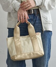 LBC（エルビーシー）の「仕切り持ち手ミニトートバッグ（トートバッグ）」
