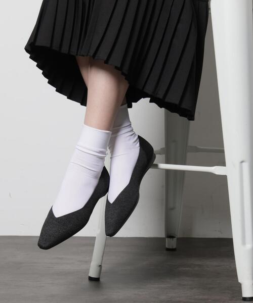 ESPERANZA（エスペランサ）の「Oito【通気性／洗える／速乾】軽量パンプス（パンプス・レディース・ブラック/ライトベージュ/サックスブルー/ピンク系その他/グレー/グリーン/イエロー/ブルー系その他・25.0cm/23.5cm/24.0cm/22.5cm/23.0cm/24.5cm）」の2枚目の写真