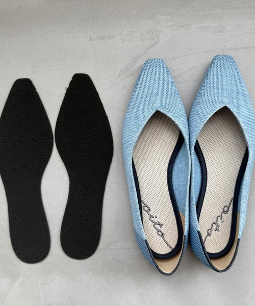 ESPERANZA（エスペランサ）の「Oito【通気性／洗える／速乾】軽量パンプス（パンプス・レディース・ブラック/ライトベージュ/サックスブルー/ピンク系その他/グレー/グリーン/イエロー/ブルー系その他・25.0cm/23.5cm/24.0cm/22.5cm/23.0cm/24.5cm）」の21枚目の写真