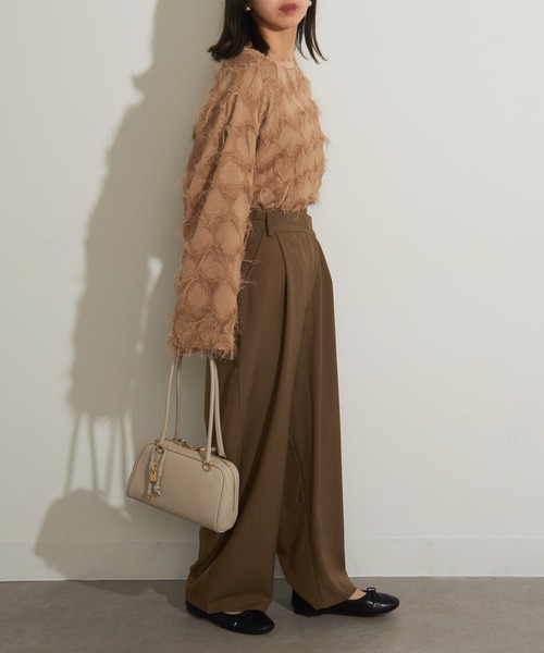 CHRISTIAN VILLA(クリスチャンヴィラ)の「【CHRISTIAN VILLA】ロングハンドル ボストンバッグ PEGGY 6228(ボストンバッグ・レディース・グレイッシュベージュ/ライトグレー/ブラック・FREE)」の16枚目の写真