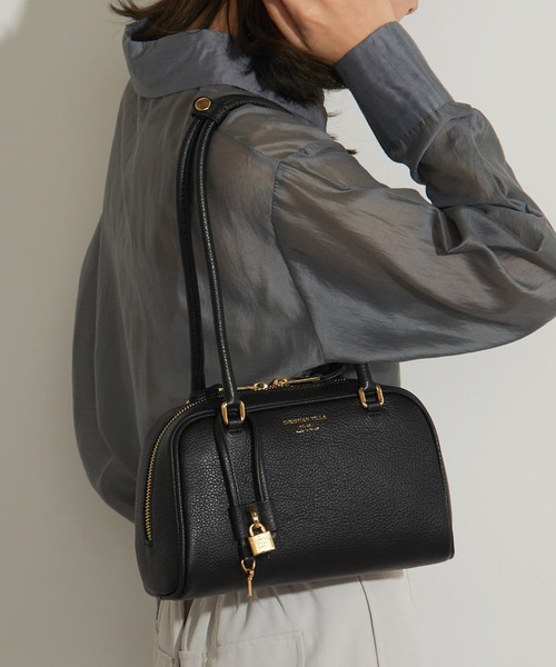 CHRISTIAN VILLA(クリスチャンヴィラ)の「【CHRISTIAN VILLA】ロングハンドル ボストンバッグ PEGGY 6228(ボストンバッグ・レディース・グレイッシュベージュ/ライトグレー/ブラック・FREE)」の18枚目の写真