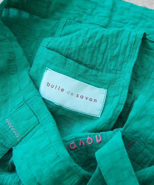 bulle de savon（ビュルデサボン）の「△ロゴトートバッグ（トートバッグ・レディース・グリーン/ピンク/レッド/ブルー/ネイビー/その他・FREE）」の12枚目の写真