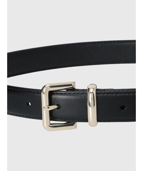 EIMY ISTOIRE（エイミーイストワール）の「バックルベルト（ベルト・レディース・ブラック/キャメル・F）」の8枚目の写真