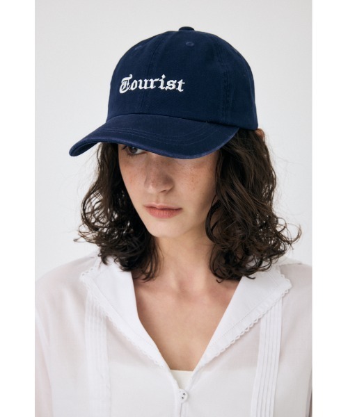 MOUSSY（マウジー）の「WASHED CLASSIC キャップ（キャップ・レディース・ネイビー/ライトグレー/ライトベージュ・FREE）」の3枚目の写真