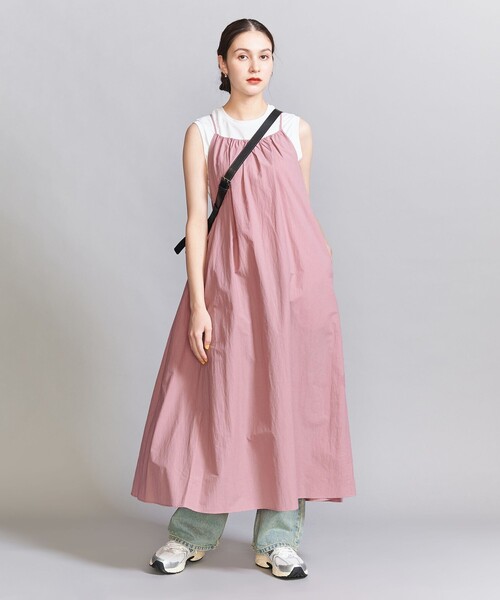 BEAUTY&YOUTH UNITED ARROWS(ビューティーアンドユースユナイテッドアローズ)の「ボリューム ロング キャミワンピース(ワンピース・レディース・ライトグレー/ブラック/ライトピンク/ライトブルー・M/S)」の14枚目の写真
