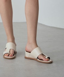 ROSE BUD | (piu comoda)アシンメトリーウエッジサンダル(サンダル)