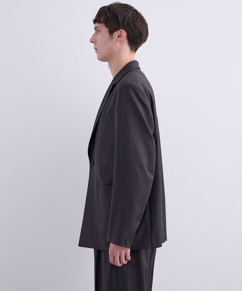 【国内発送】Loro Piana テーラードジャケット アウター トラベラー・ジャケット ビキューナ - Storm System® ネイビー