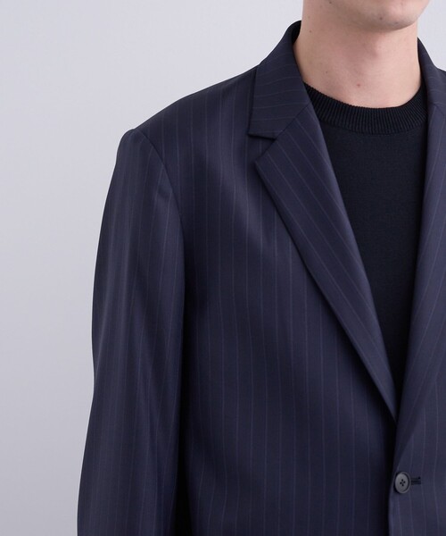 UNITED TOKYO(ユナイテッドトウキョウ)の「【セットアップ着用可能】LORO PIANA FABRIC ジャケット(テーラードジャケット・メンズ・ダークグレー/ネイビー・1/2)」の12枚目の写真