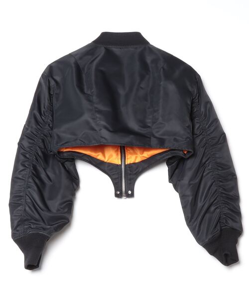 セール】NYLON TWILL CUTTING BOMBER JACKET（MA-1）｜JOHN