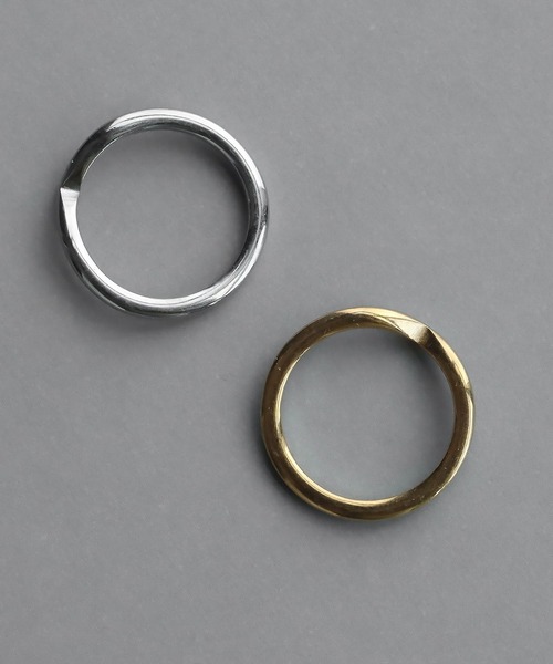 abaskdesign（アバスクデザイン）の「金属アレルギー対応   Vラインプレーンリング（リング・レディース・シルバー/ゴールド・19号/16号/14号/11号/8号/6号）」の14枚目の写真