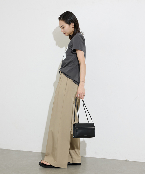 JOURNAL STANDARD(ジャーナルスタンダード)の「【GREEN BUTTER/グリーンバター】 NO.8 Essential Tee(Tシャツ/カットソー・レディース・ブルー/ブラック系その他・MEDIUM)」の5枚目の写真