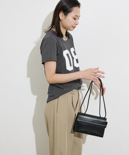 JOURNAL STANDARD(ジャーナルスタンダード)の「【GREEN BUTTER/グリーンバター】 NO.8 Essential Tee(Tシャツ/カットソー・レディース・ブルー/ブラック系その他・MEDIUM)」の7枚目の写真