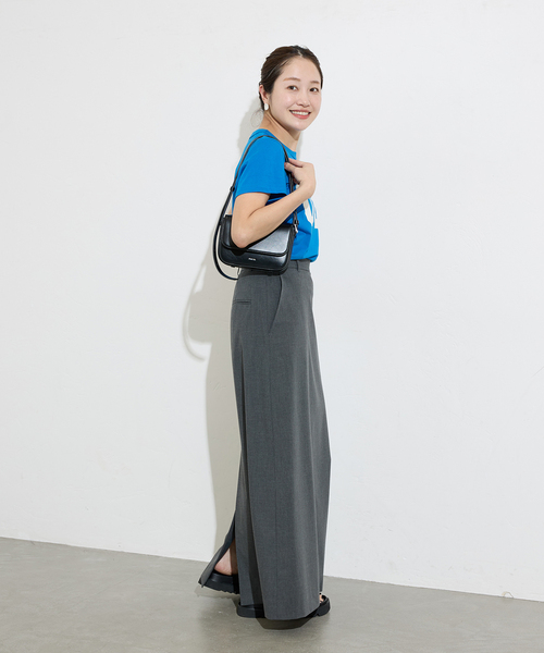 JOURNAL STANDARD(ジャーナルスタンダード)の「【GREEN BUTTER/グリーンバター】 NO.8 Essential Tee(Tシャツ/カットソー・レディース・ブルー/ブラック系その他・MEDIUM)」の10枚目の写真