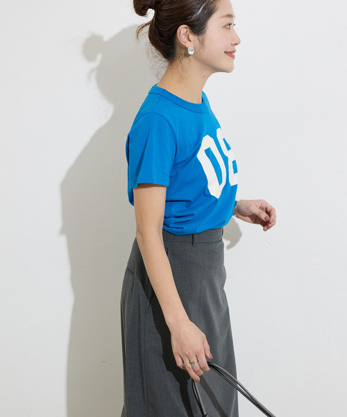 JOURNAL STANDARD(ジャーナルスタンダード)の「【GREEN BUTTER/グリーンバター】 NO.8 Essential Tee(Tシャツ/カットソー・レディース・ブルー/ブラック系その他・MEDIUM)」の11枚目の写真