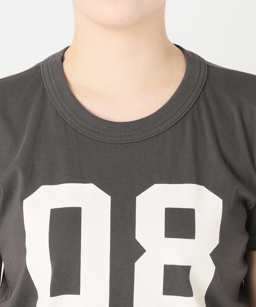 JOURNAL STANDARD(ジャーナルスタンダード)の「【GREEN BUTTER/グリーンバター】 NO.8 Essential Tee(Tシャツ/カットソー・レディース・ブルー/ブラック系その他・MEDIUM)」の19枚目の写真