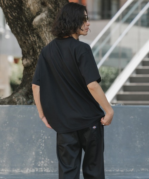 WILD THINGS（ワイルドシングス）の「WILD THINGS/ワイルドシングス BOX LOGO TEE クルーネック 半袖Tシャツ ボックスロゴ（Tシャツ/カットソー・メンズ・ホワイト/ブラック・M/L/XL）」の21枚目の写真