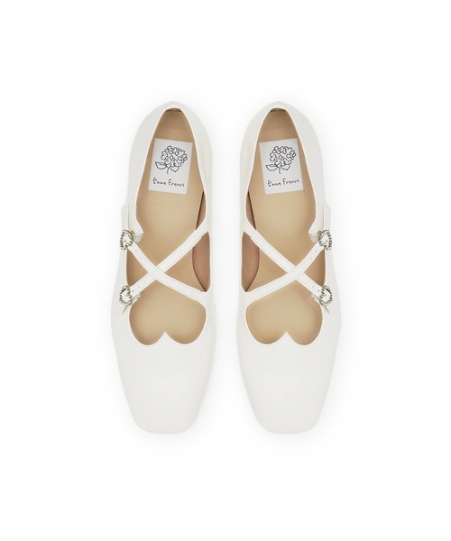 エマフランシス（Emma Francis）/ハート 尾錠 メリージェーン ハート 尾錠 メリージェーン（パンプス）｜Emma Francis（エマ