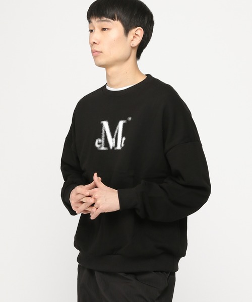 セール】【UNISEX】MUCENT／スプレーロゴプルオーバー（ウラケ