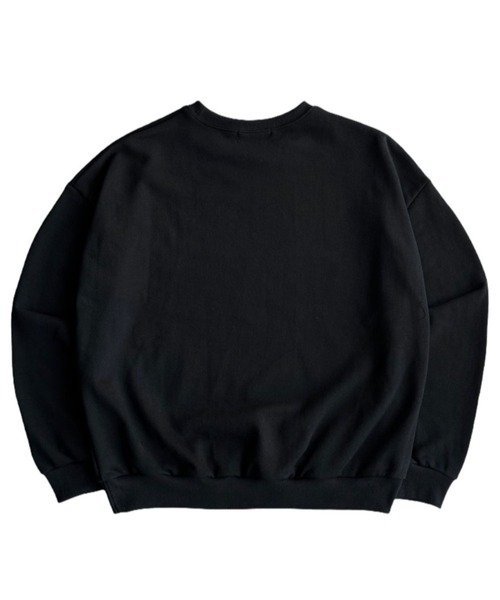 MUCENT(ムセント)の「【UNISEX】MUCENT/スプレーロゴプルオーバー(ウラケ)(スウェット・レディース・ブラック/ネイビー/ライトブルー/グレー・SMALL/LARGE)」の19枚目の写真