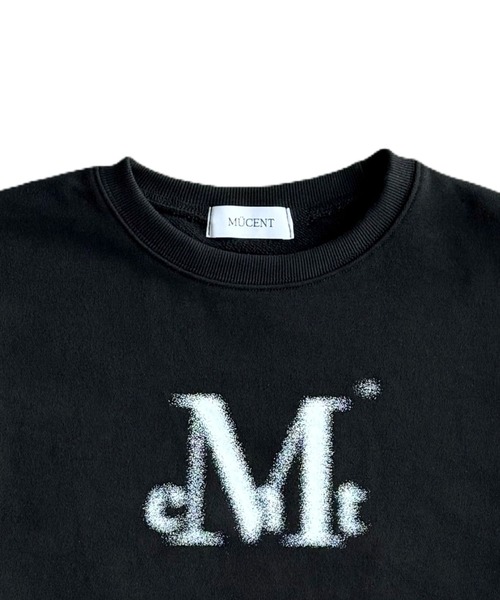 MUCENT(ムセント)の「【UNISEX】MUCENT/スプレーロゴプルオーバー(ウラケ)(スウェット・レディース・ブラック/ネイビー/ライトブルー/グレー・SMALL/LARGE)」の20枚目の写真