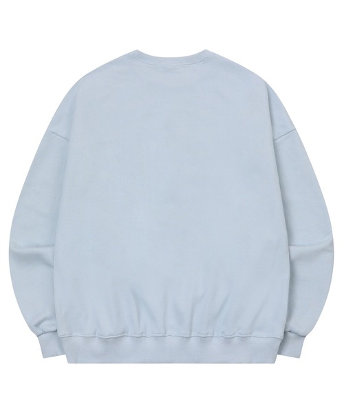 MUCENT(ムセント)の「【UNISEX】MUCENT/スプレーロゴプルオーバー(ウラケ)(スウェット・レディース・ブラック/ネイビー/ライトブルー/グレー・SMALL/LARGE)」の15枚目の写真