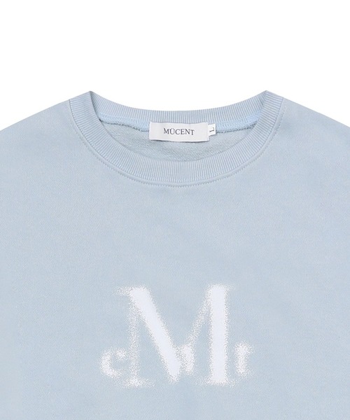 MUCENT(ムセント)の「【UNISEX】MUCENT/スプレーロゴプルオーバー(ウラケ)(スウェット・レディース・ブラック/ネイビー/ライトブルー/グレー・SMALL/LARGE)」の16枚目の写真