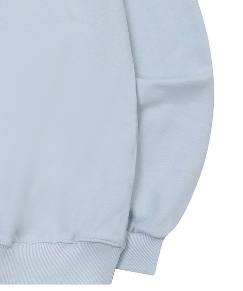 MUCENT(ムセント)の「【UNISEX】MUCENT/スプレーロゴプルオーバー(ウラケ)(スウェット・レディース・ブラック/ネイビー/ライトブルー/グレー・SMALL/LARGE)」の17枚目の写真