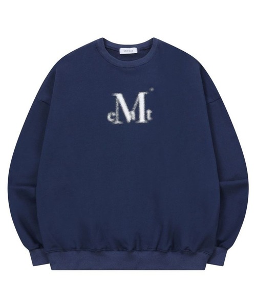 MUCENT(ムセント)の「【UNISEX】MUCENT/スプレーロゴプルオーバー(ウラケ)(スウェット・レディース・ブラック/ネイビー/ライトブルー/グレー・SMALL/LARGE)」の7枚目の写真