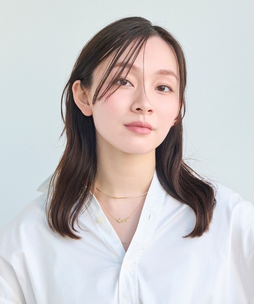Phoebe(フィービィー)の「ラッキーレターチャームネックレス/全長:40cm+5cm(ネックレス・レディース・ゴールド系1/ゴールド系3/ゴールド系2・FREE)」の11枚目の写真