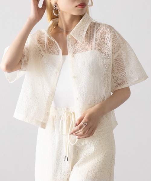 Aubadeフィーリング マイセルフ レース ショート セール】【MAGASIN DE MODE Onjna】(セットアップ対応) Lace