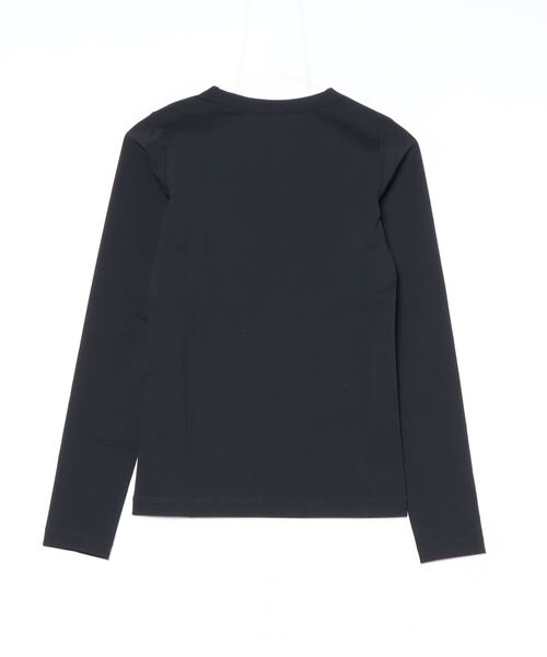 WILD THINGS（ワイルドシングス）の「アトラスクールTシャツ│ATLAS COOL TEE（Tシャツ/カットソー・レディース・ホワイト/チャコール/ベージュ系その他2/ブラック・M/S）」の5枚目の写真