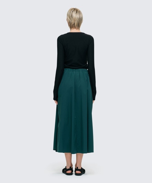 WILD THINGS（ワイルドシングス）の「アトラスクールTシャツ│ATLAS COOL TEE（Tシャツ/カットソー・レディース・ホワイト/チャコール/ベージュ系その他2/ブラック・M/S）」の9枚目の写真