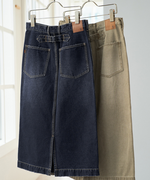 スカート Spick and Span 5 1/2 WRAP DENIM Spick & Span（スピックアンドスパン）の「5 1/2 WRAP DENIM