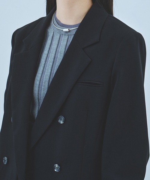 セール】レイヤードカラーテーラードジャケット｜セットアップ