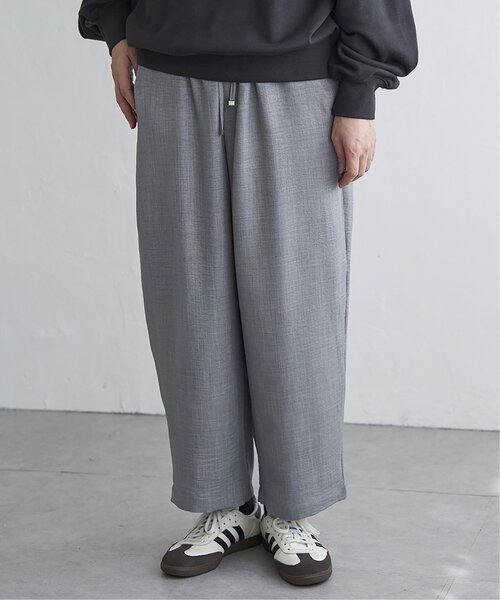 VENCEEXCHANGE（ヴァンスエクスチェンジ）の「リネンライクツイルバレルパンツ（その他パンツ・レディース・ネイビー/ピンク系/ブラック/アイボリー/グレー/ブルー/カーキ・M/L）」の17枚目の写真