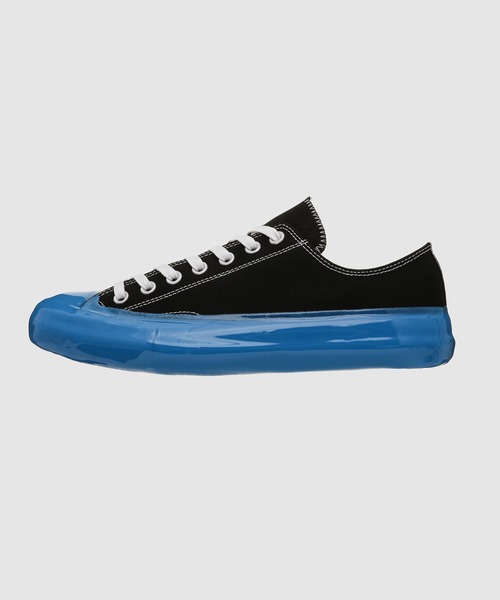 TAKAHIROMIYASHITATheSoloIst.（タカヒロミヤシタザソロイスト）の「basket shoes.（スニーカー・メンズ・ブラック×ブルー/ブラック×レッド/ホワイト×レッド/ホワイト×ブルー/ホワイト×ブラック/ブラック×イエロー/ホワイト×イエロー/ブラック・US9/US10）」の7枚目の写真