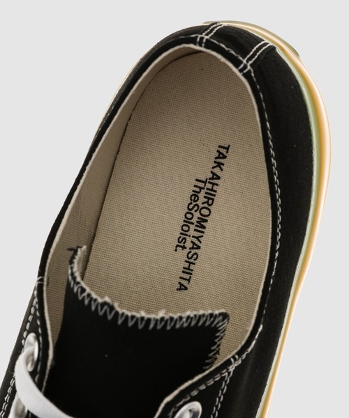 TAKAHIROMIYASHITATheSoloIst.（タカヒロミヤシタザソロイスト）の「basket shoes.（スニーカー・メンズ・ブラック×ブルー/ブラック×レッド/ホワイト×レッド/ホワイト×ブルー/ホワイト×ブラック/ブラック×イエロー/ホワイト×イエロー/ブラック・US9/US10）」の20枚目の写真