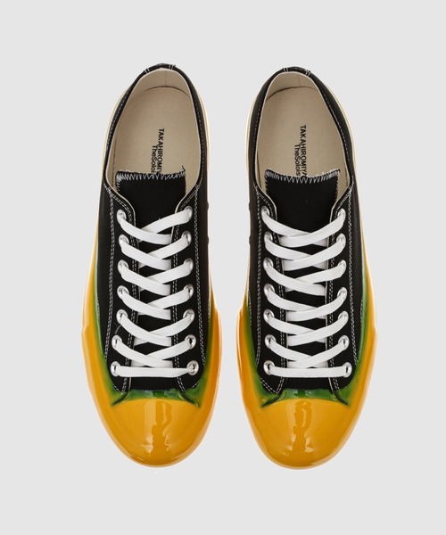 TAKAHIROMIYASHITATheSoloIst.（タカヒロミヤシタザソロイスト）の「basket shoes.（スニーカー・メンズ・ブラック×ブルー/ブラック×レッド/ホワイト×レッド/ホワイト×ブルー/ホワイト×ブラック/ブラック×イエロー/ホワイト×イエロー/ブラック・US9/US10）」の21枚目の写真