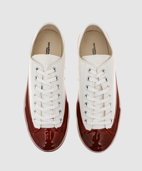 TAKAHIROMIYASHITATheSoloIst.（タカヒロミヤシタザソロイスト）の「basket shoes.（スニーカー・メンズ・ブラック×ブルー/ブラック×レッド/ホワイト×レッド/ホワイト×ブルー/ホワイト×ブラック/ブラック×イエロー/ホワイト×イエロー/ブラック・US9/US10）」の22枚目の写真