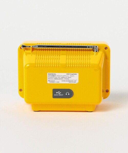bpr BEAMS(ビーピーアール ビームス )の「WINTECH / 2.8インチ液晶付きポータブルワンセグテレビ(生活家電・レディース・ブラック/レッド/イエロー・ONE SIZE)」の22枚目の写真