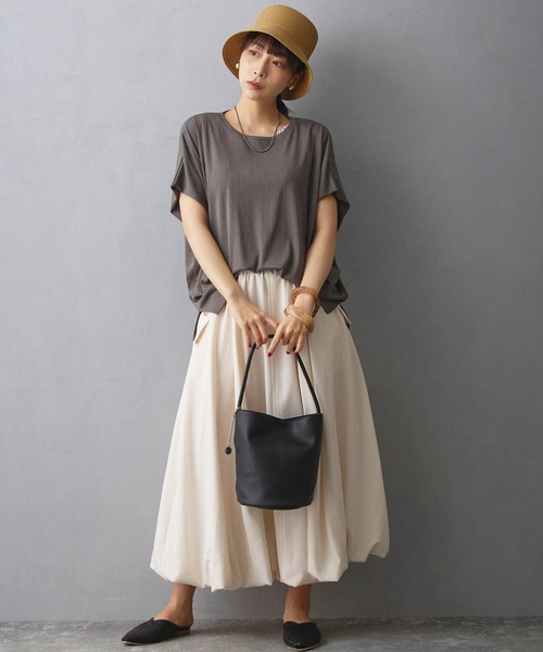 NICOLE white(ニコルホワイト)の「ワンハンドルバッグ(ハンドバッグ・レディース・ブラック/ブラウン/オフホワイト・FREE)」の20枚目の写真