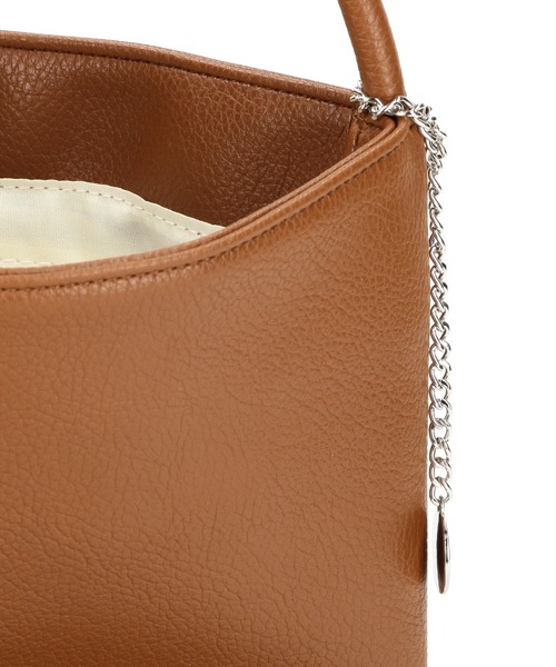 NICOLE white(ニコルホワイト)の「ワンハンドルバッグ(ハンドバッグ・レディース・ブラック/ブラウン/オフホワイト・FREE)」の9枚目の写真