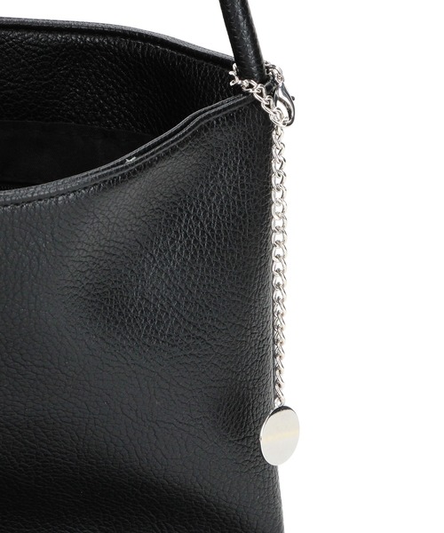 NICOLE white(ニコルホワイト)の「ワンハンドルバッグ(ハンドバッグ・レディース・ブラック/ブラウン/オフホワイト・FREE)」の11枚目の写真