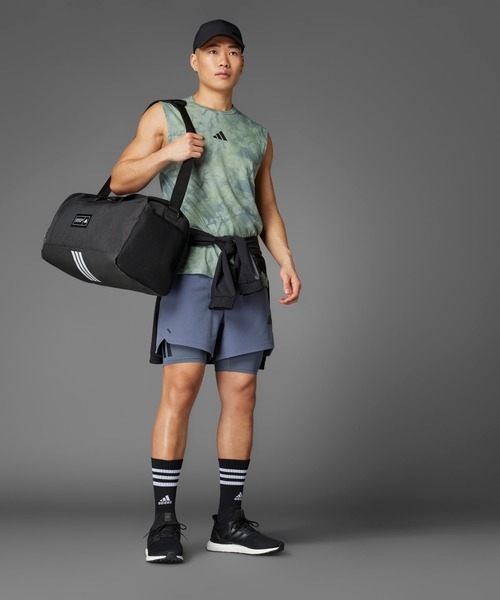 adidas（アディダス）の「パワー グラフィック タンクトップ / アディダス adidas（タンクトップ・メンズ・グレー・LARGE/MEDIUM/XX-LARGE/SMALL/X-LARGE/X-SMALL）」の5枚目の写真