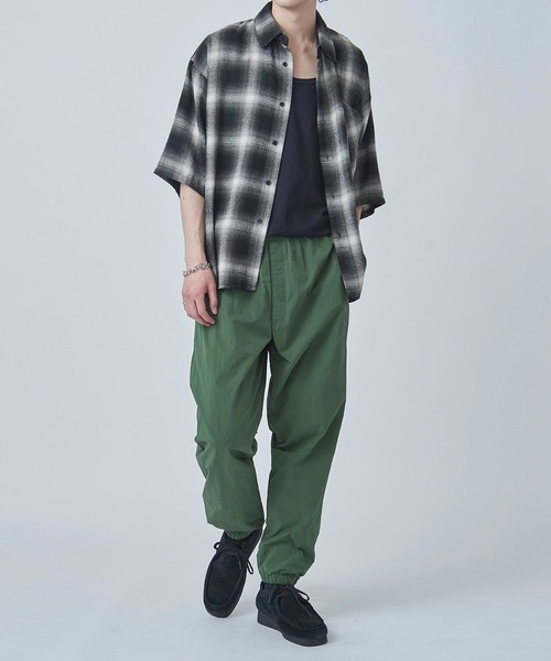 セール】【GERRY】ナイロンワッシャーイージージョガーパンツ 079170