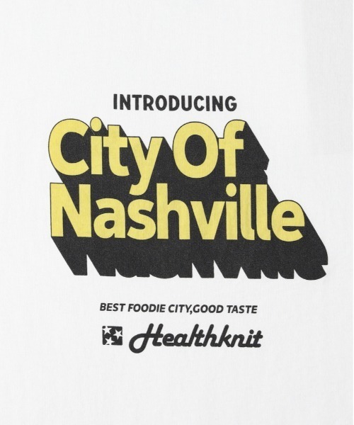 Right-on(ライトオン)の「【Healthknit】プリントTシャツ(Tシャツ/カットソー・レディース・ダークグレー/オフホワイト/キナリ・M/L)」の9枚目の写真