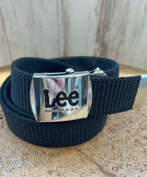 Lee(リー)の「Lee/リー 32mm GIベルト/ガチャベルト(ベルト・メンズ・オフホワイト/カーキ/ブラック/ベージュ/ネイビー・FREE)」の8枚目の写真