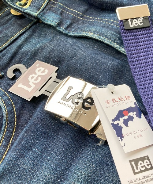 Lee(リー)の「Lee/リー 32mm GIベルト/ガチャベルト(ベルト・メンズ・オフホワイト/カーキ/ブラック/ベージュ/ネイビー・FREE)」の11枚目の写真