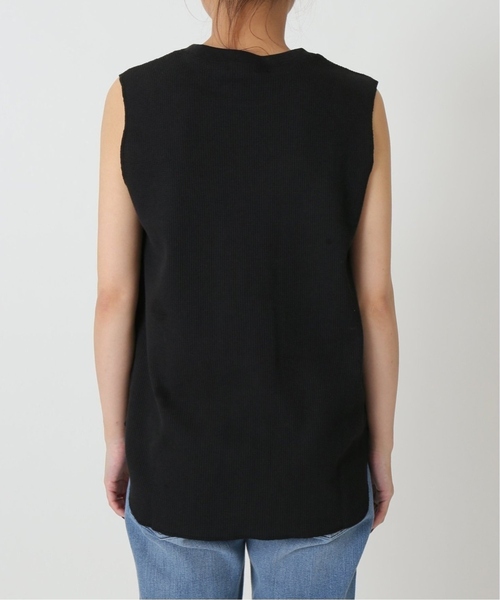 JOURNAL STANDARD relume(ジャーナルスタンダード レリューム)の「《追加》TCワッフルノースリーブ(Tシャツ/カットソー・レディース・ホワイト/ストーン/ブラック/イエロー・FREE)」の11枚目の写真