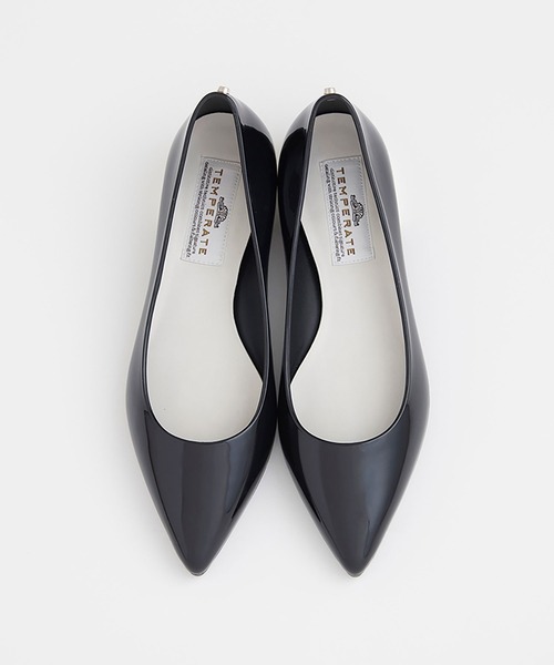 TEMPERATE（テンパレイト）の「TEMPERATE / テンパレイト STELLA SLV（レインシューズ・レディース・ベージュ系/ネイビー/ブラック・36/37/38/39/40/41）」の4枚目の写真